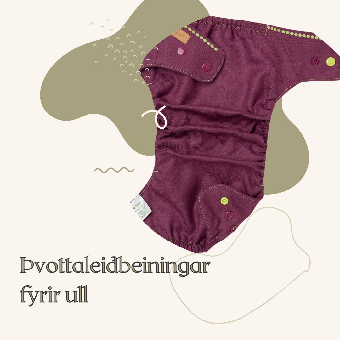 Þvottaleiðbeiningar fyrir ull